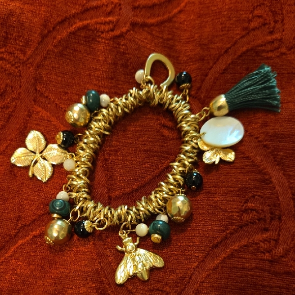 Chicos Boho Multicharm Bib Stretch Bracelet - Picture 1 of 5